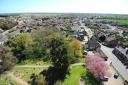 View of Martham from the church tower: St Mary the Virgin.Picture: James Bass