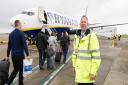 Norwich Airport's managing director Richard Pace at Ryanair's launch in April