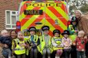 Officers visit nursery to talk about their role