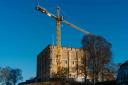 Norwich's skyline is about to change as the crane at the castle is removed