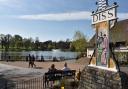 Spring sunshine around Diss Mere