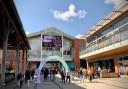 Shoppers return to Chantry Place in Norwich where restaurants have increased their outdoor space as lockdown restrictions lift.