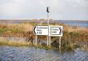 Cley flooding in 2013