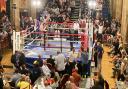 Liam Goddard claimed the Southern Area welterweight title belt as boxing returned to Norwich