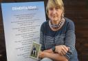 Sarah Mcpherson, founder and managing director of Minature Donkeys for Wellbeing, with a picture of her mum and the poem she wrote for her funeral. Picture: Danielle Booden