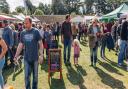 There is a food festival on at Holkham Hall