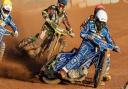 Craig Cook in action for King's Lynn Stars against Ipswich Witches