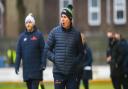 Ian Culverhouse gives his instructions from the sidelines during King's Lynn Town's game against Wrexham at the weekend