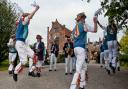 East Suffolk Morris men dancing at the Crows Hall Country Fair in 2010. Picture: CHRISTOPHER GROVER