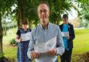 Steve Foyster, who helped compose a message of hope for Suicide Prevention Day, with peer support worker Katrina Squires (left) and Revd Canon Chris Copsey, who worked closely with people affected by suicide as chaplain with Norfolk Coroner�s Service