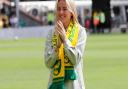 Euro 2022 winner Lauren Hemp was a guest at Norwich City's game against Wigan