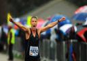 Larking Gowen: City of Norwich Half Marathon 2014 at the Norfolk Showground.Picture: James Bass