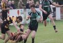 Freddie Henley-Hunter in North Walsham action at Tring. Picture: HYWEL JONES