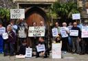 Norwich Northern Distributor Road protesters. Photo by Simon Finlay.