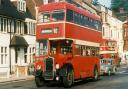 LKH 133 during her final days serving the city of Norwich at Thorpe Road in the 1960s. She will be back in the city on Friday.