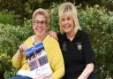 Lisa Neal, left, who has put together a calendar in aid of Cancer Research as she recovers from skin cancer. With her is Tracey Moore, landlady at the Railway Tavern in Poringland, who is also in the calendar.