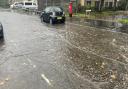 Roads in and around Norwich have become flooded this morning