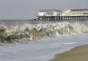 Creamy waves at Cromer rolling in to welcome crisp pages from the autumn almanac