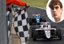 Norwich-born Will Macintyre is leading the British Formula Four Championship