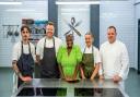 Liam Nichols (second from the left) appeared on The Great British Menu