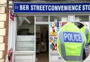 A man has been arrested after a burglary at Ber Street Convenience Store