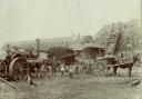 Troshin’ time in Norfolk set in an era  when workers of all ages  mixed and mardled  with proper team spirit down on the farm