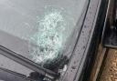 Several vehicles have been targeted in early hour attacks in the city