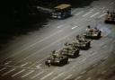 Stuart Franklin 'The Tank Man' stopping the column of T59 tanks in Tienanmen Square, Beijing, China, June 4, 1989.© Stuart Franklin and Magnum Photos