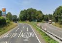 There has been a crash on the A47