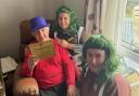 A care home in Norwich boarded the Willy Wonka express in celebration of Roald Dahl Day