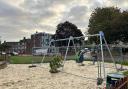 New swings have been built in the play area which are suitable for children with disabilities