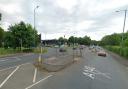 The works are being carried out at the junction with Hall Road