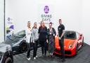 Young people affected by cancer enjoy supercar experience