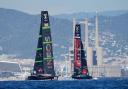 Sir Ben Ainslie and Ineos Britannia’s America’s Cup bid ended in a 7-2 defeat to Emirates Team New Zealand (Bernat Armangue/AP)