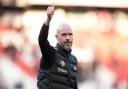 Erik ten Hag’s side returned to winning ways against Brentford (Martin Rickett/PA)