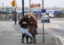 More than 100 flood warnings remained in place across the UK on Monday after Storm Ashley made its presence felt (Brian Lawless/PA)