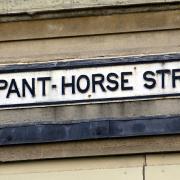 Sign on Rampant Horse Street - but what does it mean?