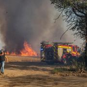 A large blaze wreaked havoc in Ashill