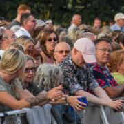 Crowds enjoying Michael Buble's concert at Blickling Hall. Picture: Danielle Booden