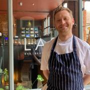 The Last Bar and Restaurant in Norwich is one of the city businesses that reopened indoors on May 17, pictured is owner Iain McCarten.