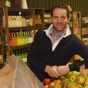 Owner Sam Steggles inside the new Goat Shed farm shop at Fielding Cottage in Honingham which has opened after a £250,000 expansion