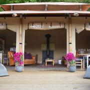 The Lotus Bar, part of the new outdoor spa at Thompson Hall Retreat.