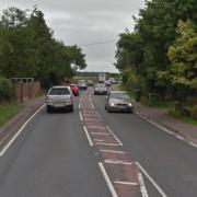 A motorcyclist is in hospital with serious injuries after a crash on the A146