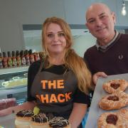 Rihanna Royall, owner, and Julian Richards, manager, at The Shack in Waterloo Road in Norwich. Picture: Danielle Booden