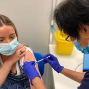 Sophie Smith, 18, from North Walsham was among those to attend the walk-in vaccine centre at Market Gates, in Great Yarmouth.