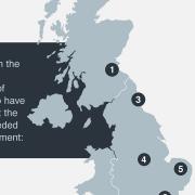 A report prepared by Blacktower Financial Management Group shows which areas have saved most for retirement, with Norwich in fifth place