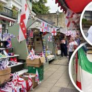 Norwich businesses are flying their flags as excitement builds for the Euros final tomorrow night.