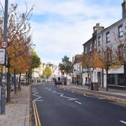 Prince of Wales Road in Norwich had to be temporarily closed by police after England beat Denmark in the Euro 2020 semi-final