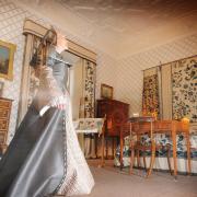 Margaret Ratcliffe dressed as Anne Boleyn at Blickling Hall. Anne Boleyn's ghost is said to visit Blickling on May 19 every year PHOTO: ANTONY KELLY