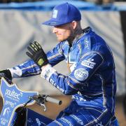 Lewis Kerr on the parade lap. Picture: Ian Burt